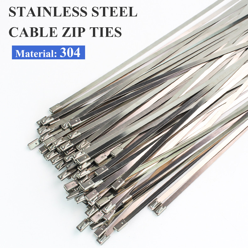 

TASTYSTR ISFRIDAY Kabel Ties Stainless Steel Anti Karat Multifungsi 100 PCS - IF10