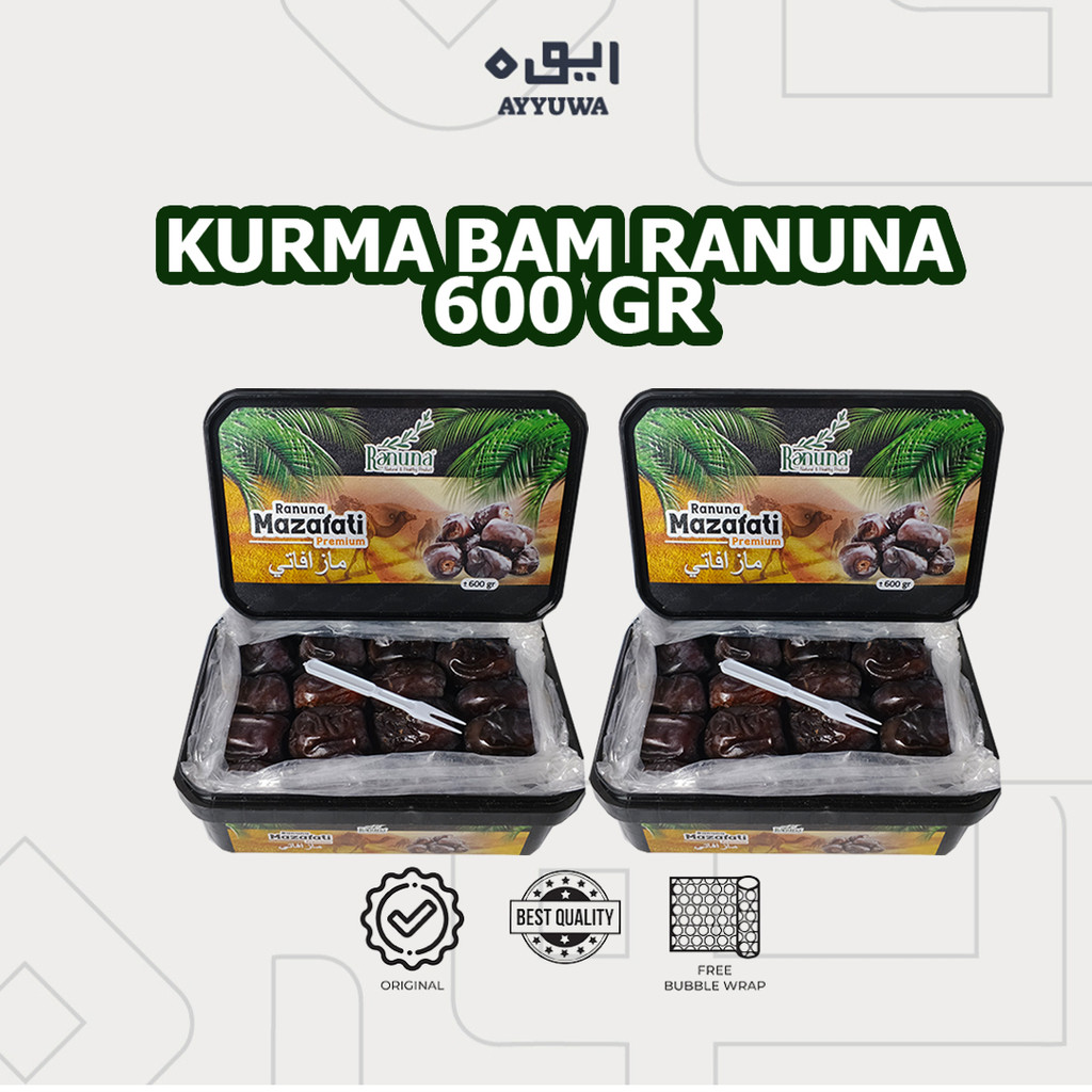 

KURMA BAM ANGGUR 600GR PREMIUM SUPER LEMBUT MANIS DAN LEGIT