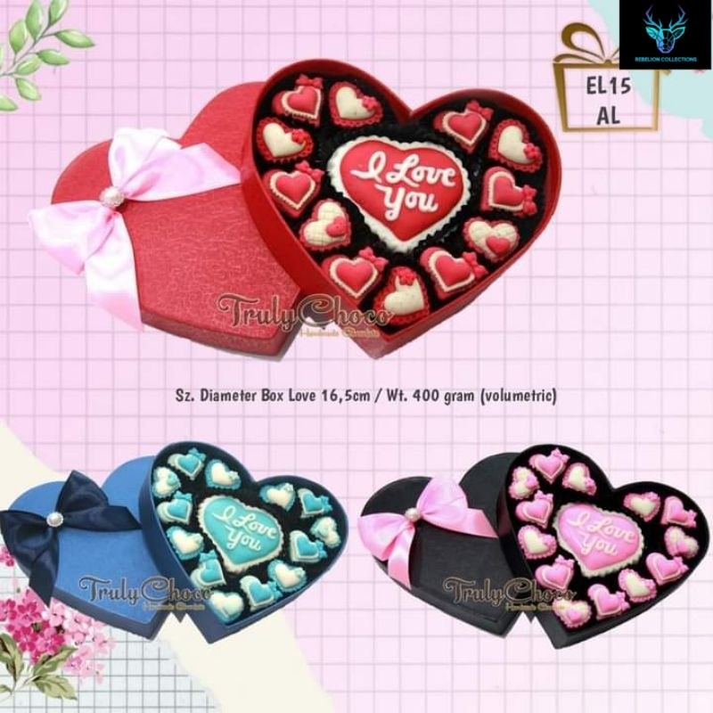 

kado love edition 2023 / coklat valentine trulychoco EL15 AL