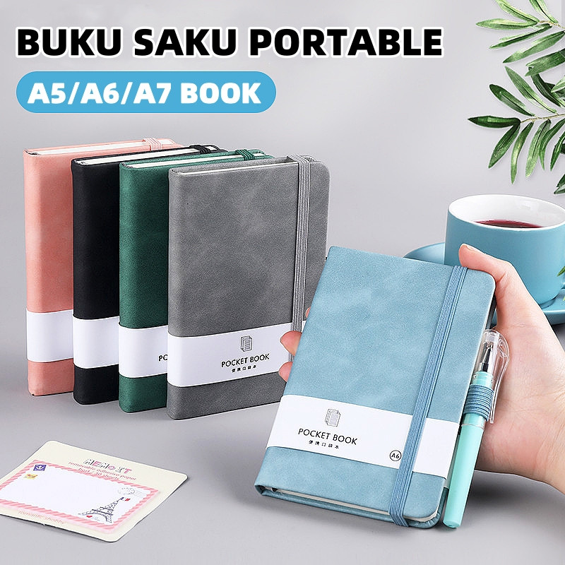 

Notebook A5/A6/A7 Buku catatan aesthetic Buku tulis agenda Bullet Book journal Diary planner multicolor Scrapbook jurnal untuk sekolah kantor pelajar