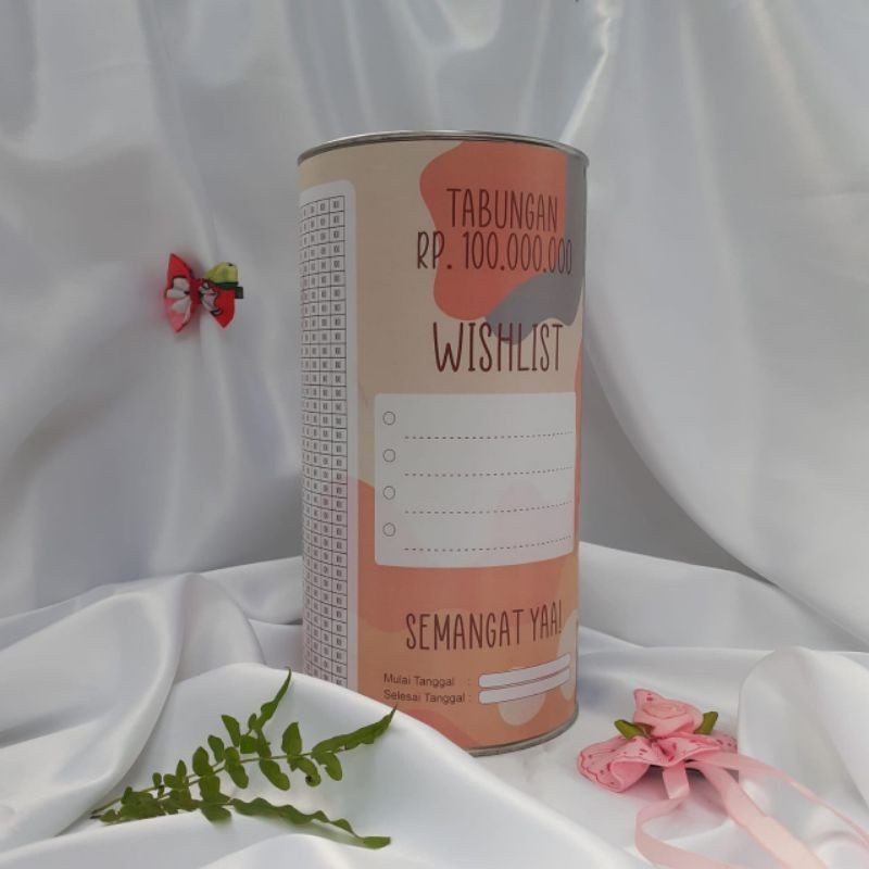 Celengan Target Besar Jumbo Permanen Free Spidol Tabungan Target Jumbo Permanen
