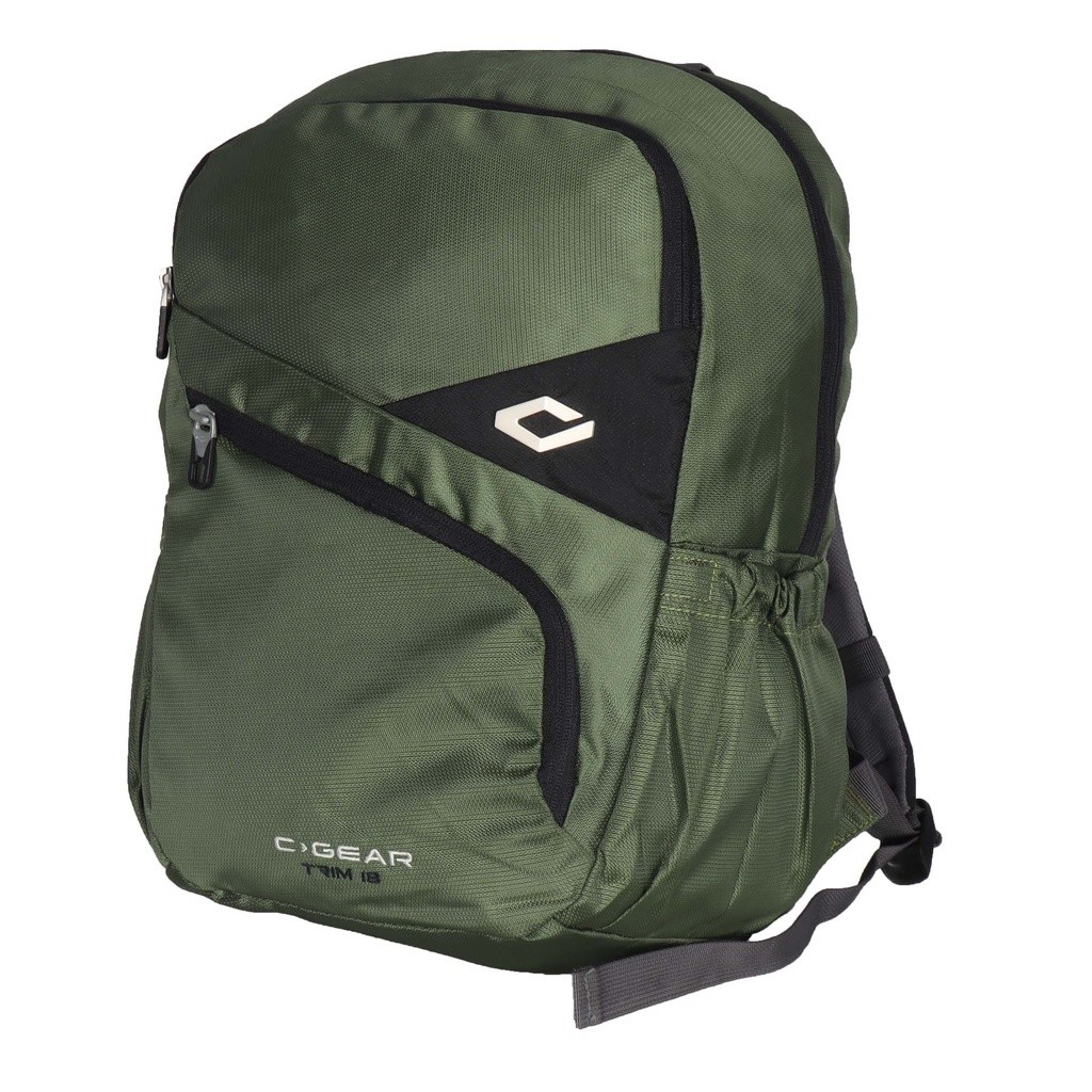 C-GEAR Tas Laptop inch Tas Gendong Pria Tas Sekolah Tas Gandong Tas Punggung Tas Backpack Ransel Tas