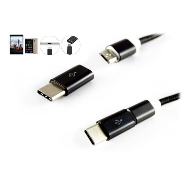 [UCL] Connector Adapter Converter Micro Usb 3.1 to Usb type C Fast Charger