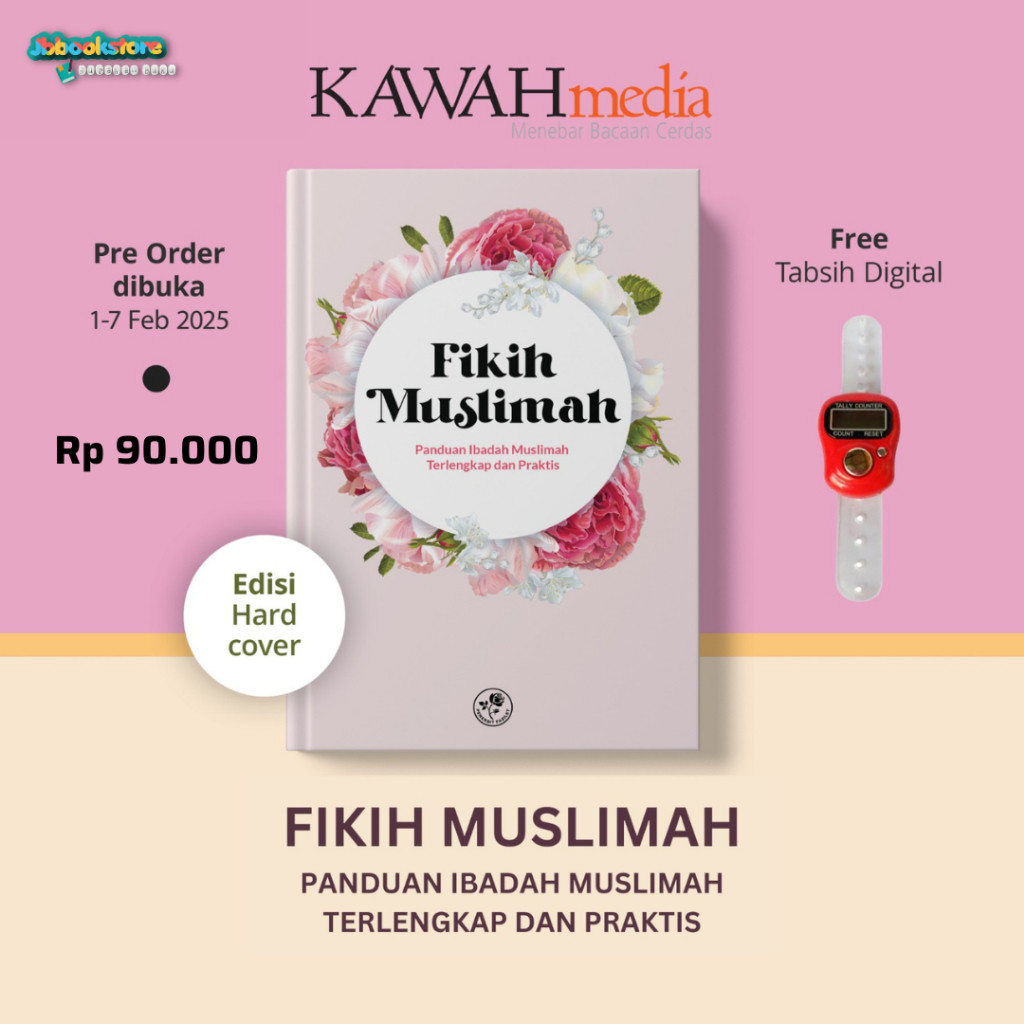 Fikih Muslimah HC + Tasbih Digital - TIM PENERBIT FAZILET