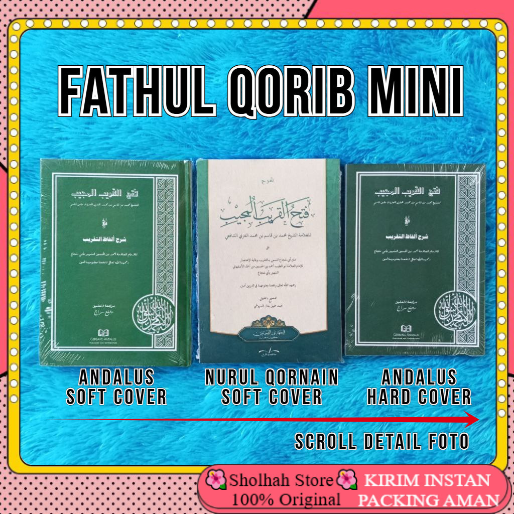 ORI kitab Fathul Qorib/Qarib mini saku Gerbang Andalus