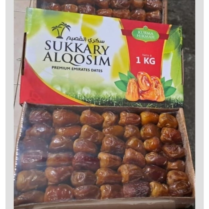 

ATMA Kurma Sukari Al Qassim Premium Hikmah Sukkari 1kg Original