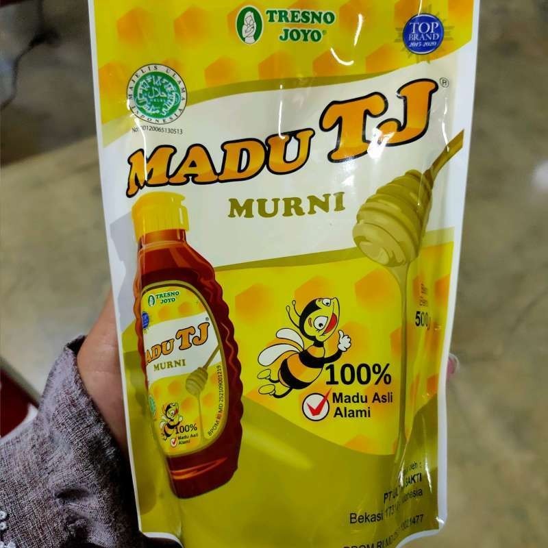 

Madu TJ Murni Pouch 500g Mengandung vitamin, mineral, asam amino, dan enzim alami - best suplemen Shopee
