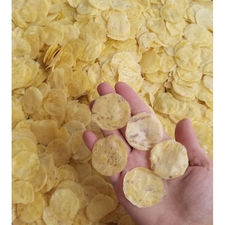

MURAH Kerupuk Singkong Keju 250gr / Kerupuk Dollar Singkong Keju