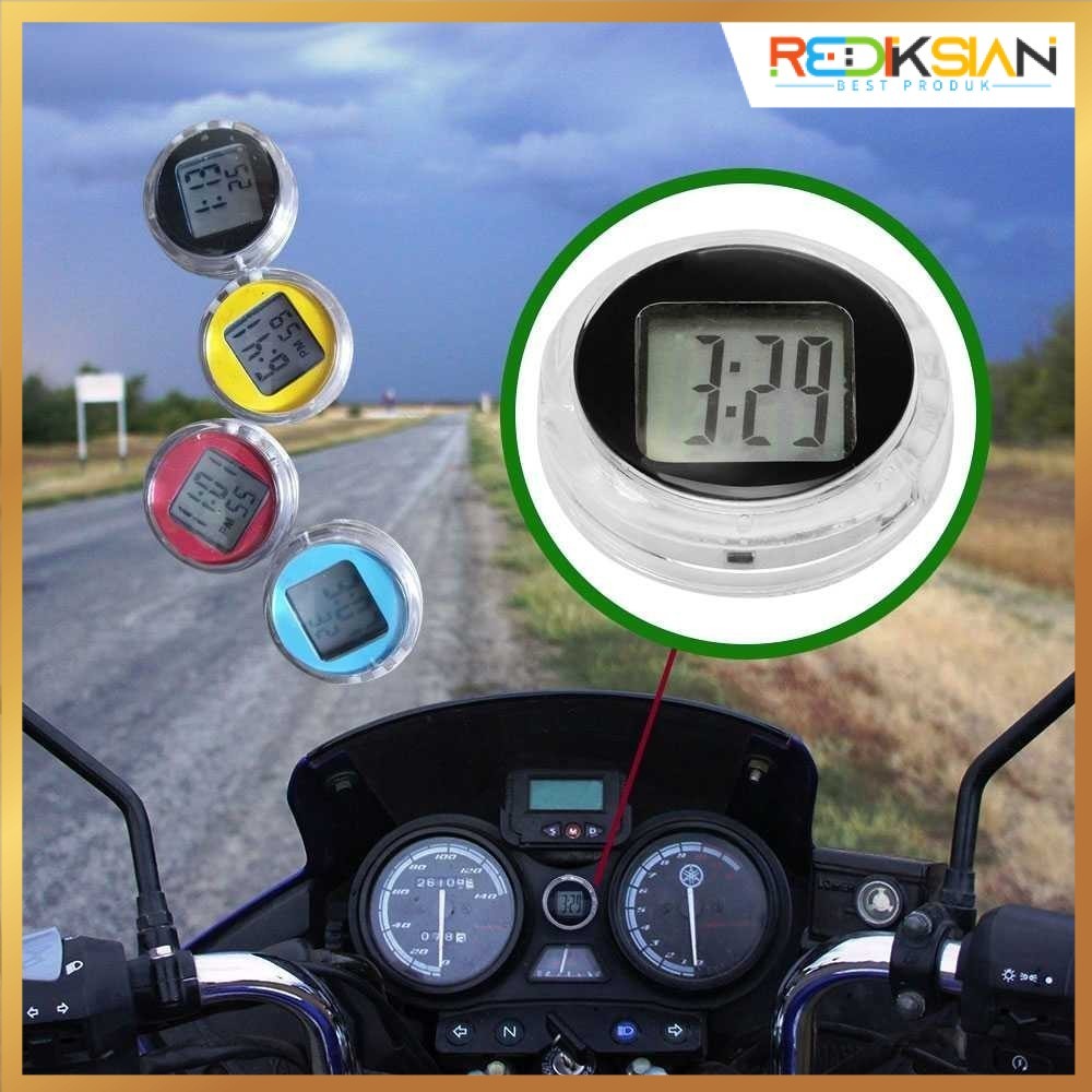 Dekorasi Motor Jam Mini Digital Watch Clock Waterproof IP64 | Jam Tangan Digital Mini Dekorasi Seped