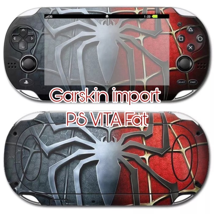 Dy4. Garskin skin sticker case PSP PS VITA Nintendo 3DS Switch PS3 PS4 PS5
