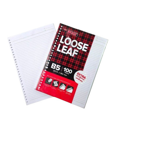 

LOOSE LEAF BIG BOSS / KERTAS BINDER B5 100 LEMBAR - B5-100 POLOS