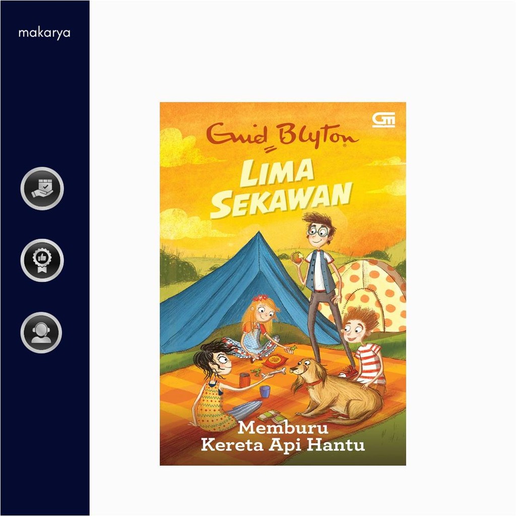 Childrens Books Lima Sekawan: Memburu Kereta Api Hantu