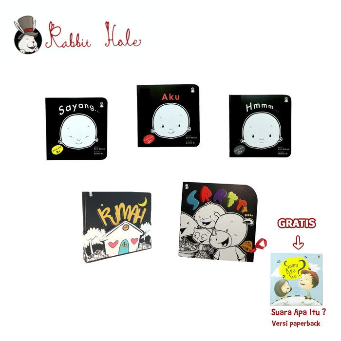 Rabbit Hole - Paket Buku Anak Newborn - Paket Newborn +