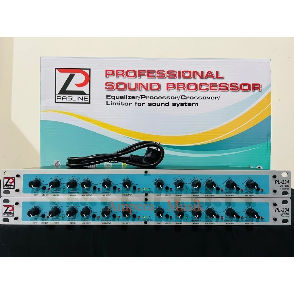 PASLINE  PL-234  CROSSOVER PL234 / PL 234  2/3/4 Way