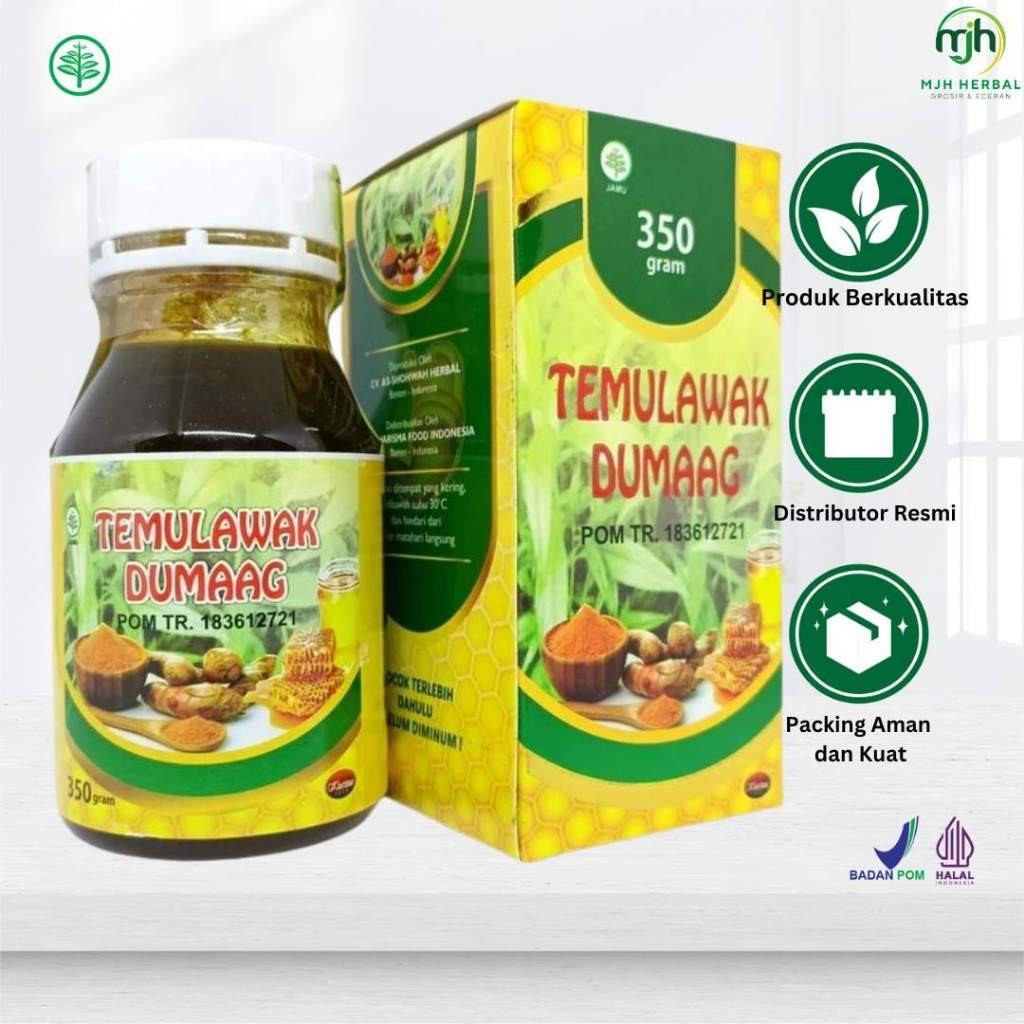 

Madu Temulawak Dumaag 350 gr | KHARISMA FOOD Madu Maag dan gerd