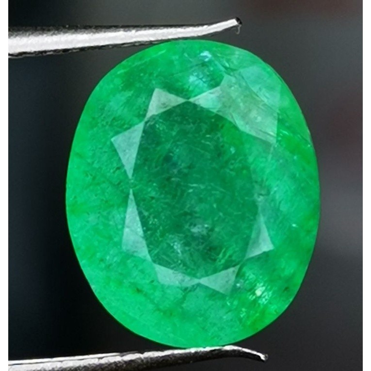 Batu permata asli zamrud colombia