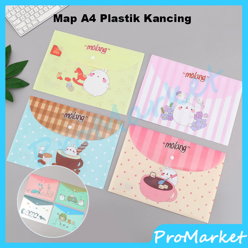 

Map Plastik / Folder A4 Cute Motif / Map Plastik A4 Cute Animal / Tas File Gambar Kartun Horizontal Desain Lucu dan Unik