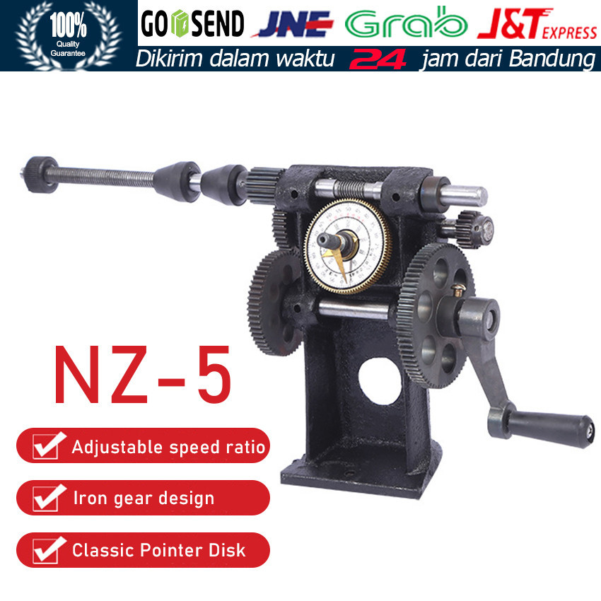 Mesin Gulung Kawat Dinamo / Alat Gulung Dinamo Trafo / Kawat Model Analog Jarum