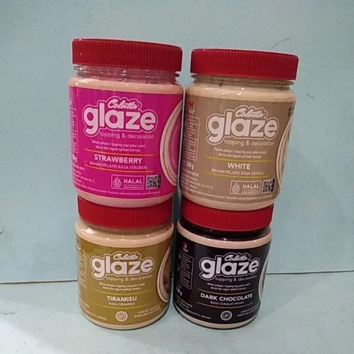 

(SHOP) Colatta Glaze Topping & Decoration Donut 250 Gr - Dark Chocolate