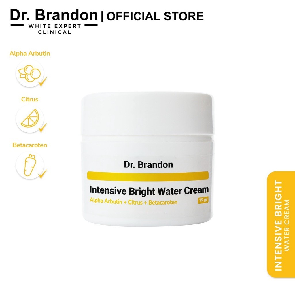 DR BRANDON INTENSIVE BRIGHT WATER CREAM Dr Brandon Dr.Brandon Dr. Brandon Official Shop Drbrandonoff
