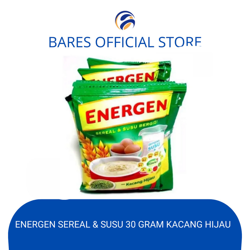 

Energen Sereal Kacang Hijau /10 Sachet 30 Gram