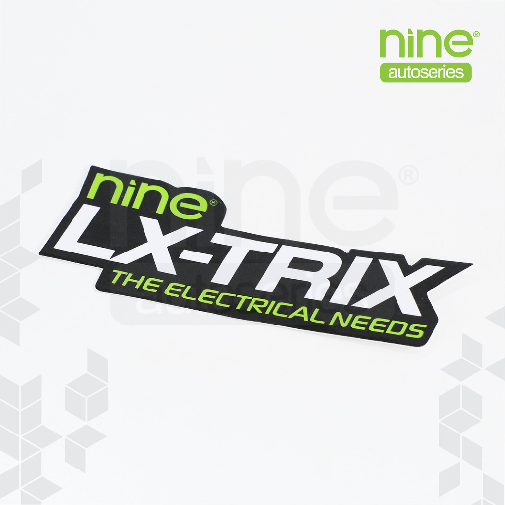 

LX-TRIX Stiker Nine Merchandise - NINE AUTOSERIES