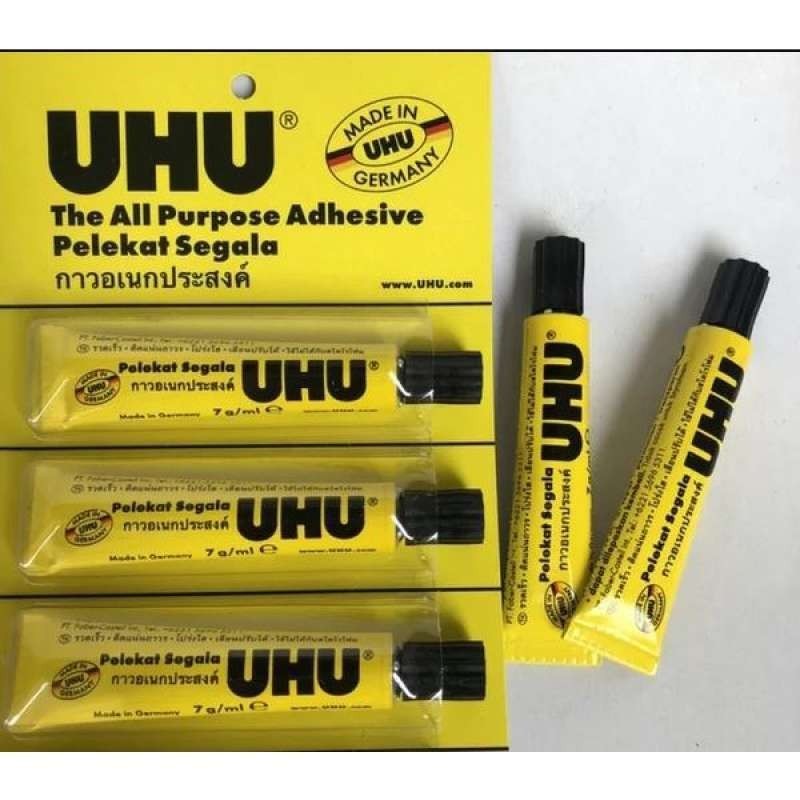 

Lem UHU Cair Perekat Serbaguna All Purpose Glue (Kecil 7 ml / 7gr) Harga Satuan