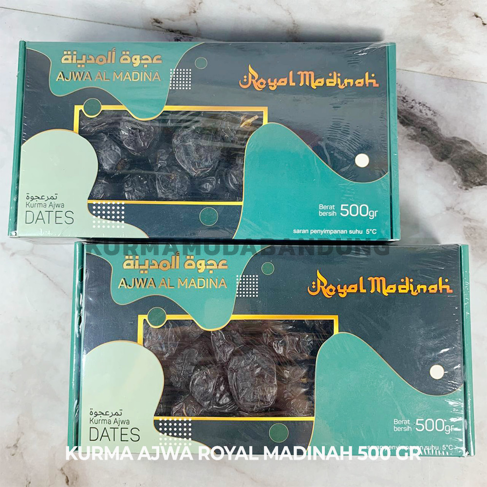 

KURMA AJWA ROYAL MADINAH PREMIUM ORIGINAL 500gr