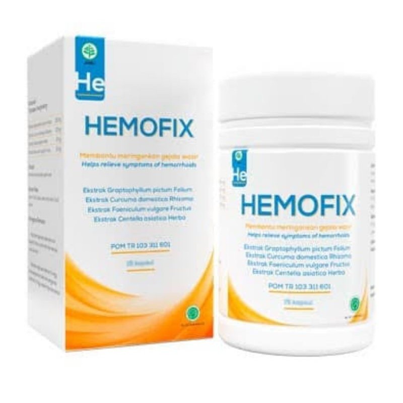 

HEMOFIX ASLI ORIGINAL OBAT KAPSUL HERBAL WASIR AMBEIEN AMPUH AMAN BPOM 100%ORIGINAL AMANAH