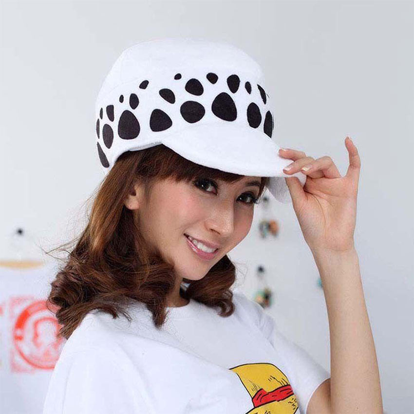 Topi Anime Trafalgar Law One Piece Trafalgar Law Cosplay Hat