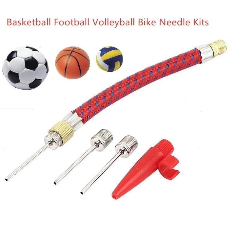 Selang Adaptor Sambungan Pompa Angin Bola  Extension Flexsibel Multifungsi Selang Panjang 11 cm