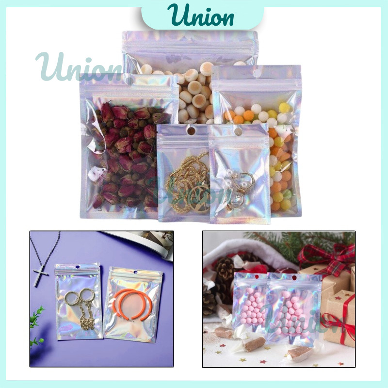 

UM Plastik Klip Buram Flat / Kemasan Makanan Aksesoris / Packing Plastik Klip Aksesoris Ziplock / Plastik Ziplock