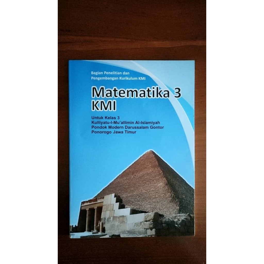 

Buku kmi gontor - Matematika 3