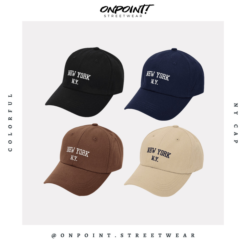 New york cap - Topi pria distro topi pria original topi pria dewasa topi baseball pria topi baseball