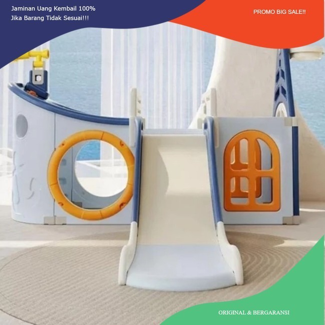 PROMO FLASH SALE Kapal Perosotan Anak Besar Mainan Indoor Dan Outdoor Kapal Perosotan