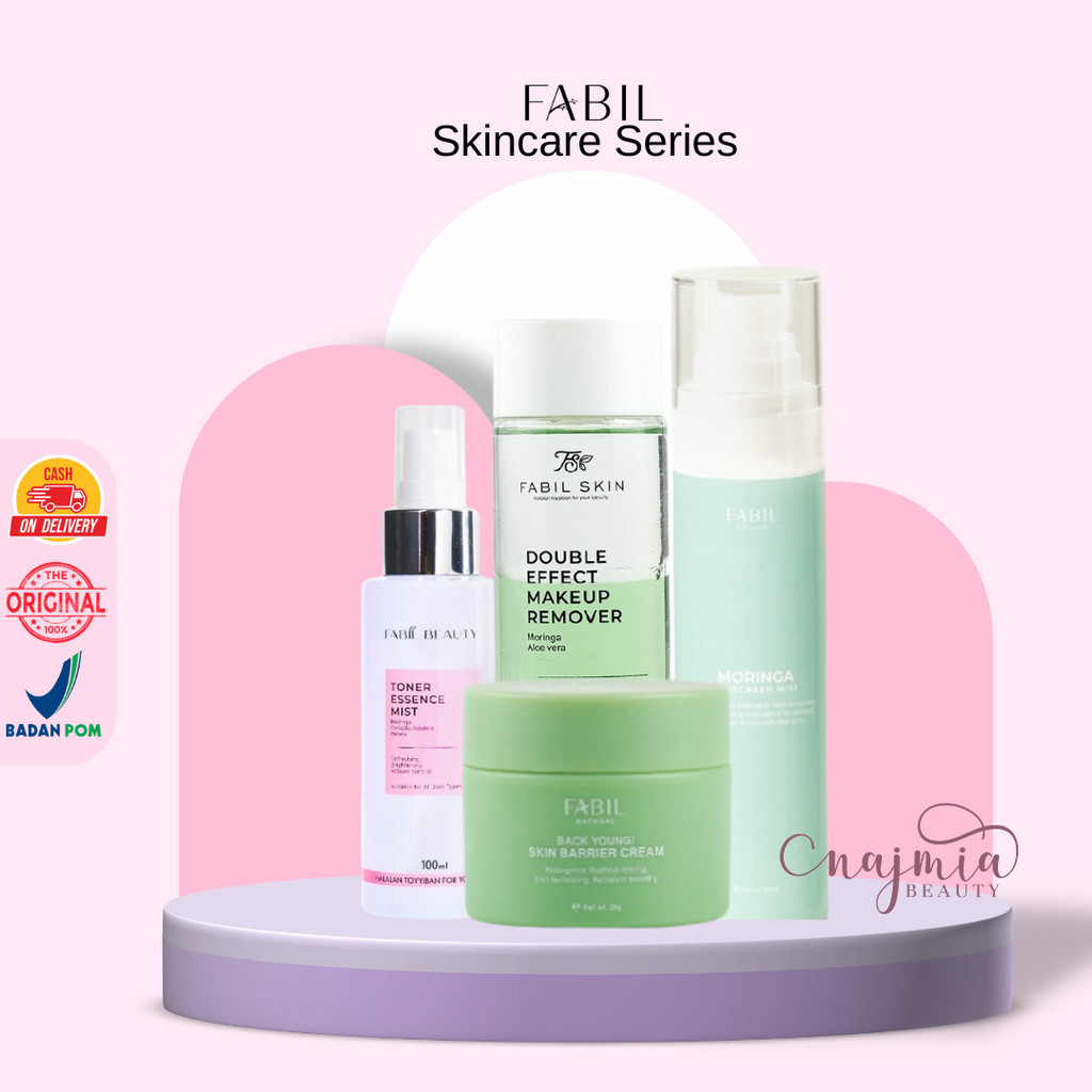 NAJMIA Fabil Natural Skincare Series | Toner Cream Makeup Remover