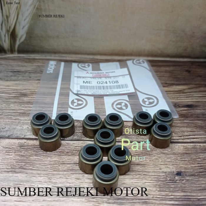 SEAL KLEP VALVE MITSUBISHI FUSO PS190 PS 190 6D16 6D16T FIGHTER GANJO