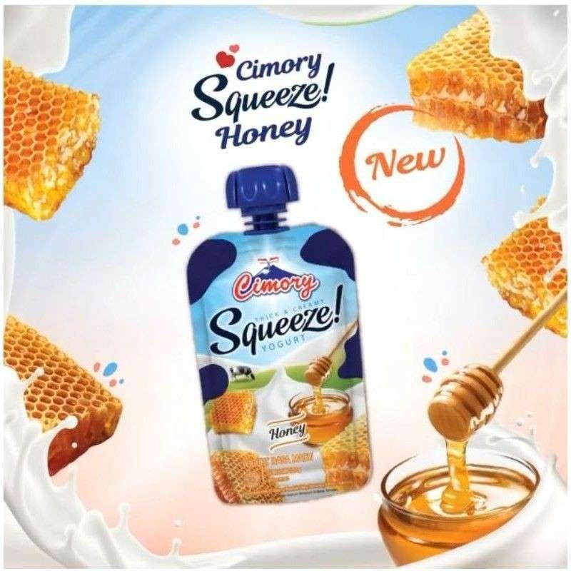 

Cimory Squeeze Honey Yogurt 120 gr