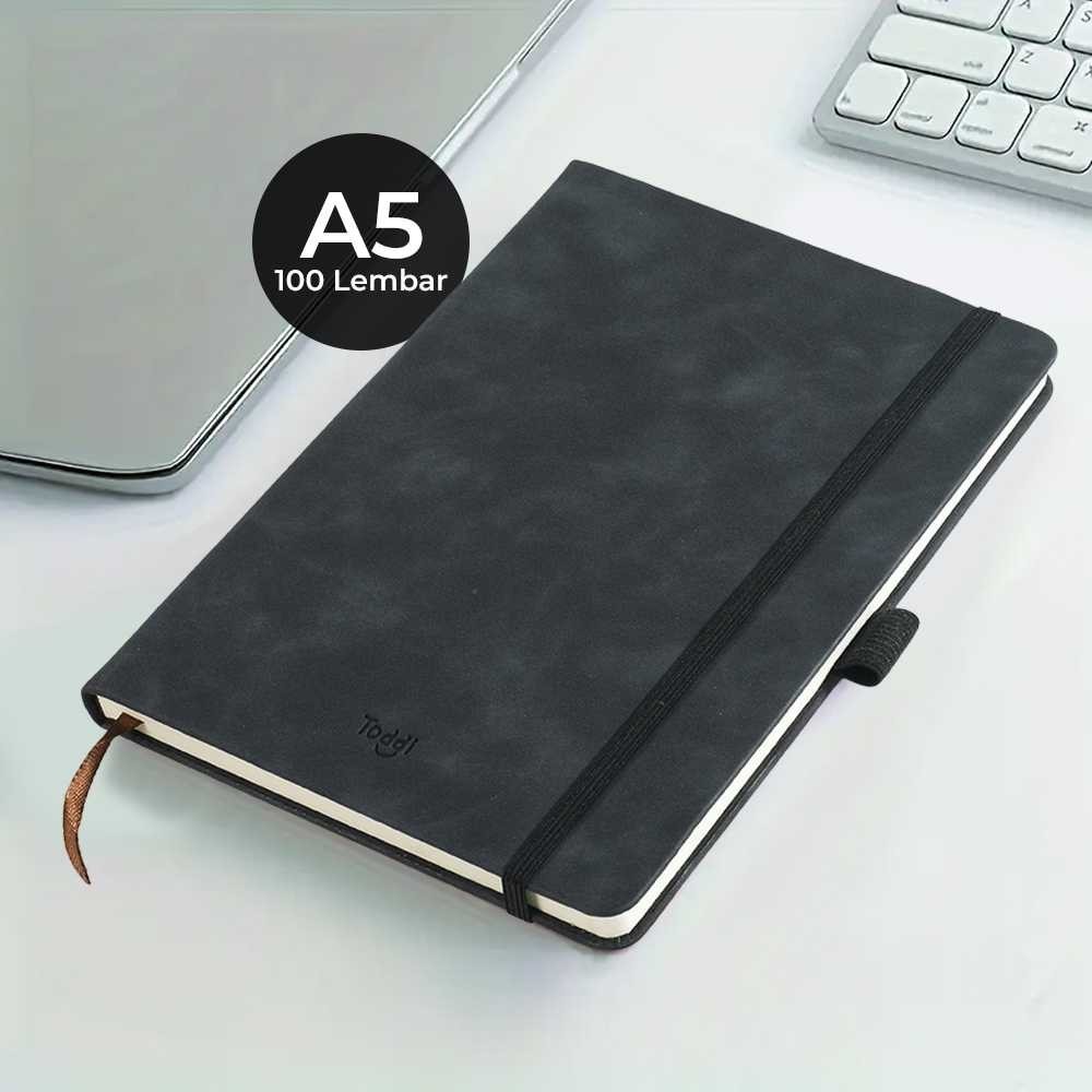 

TaffHOME Toddi Buku Catatan Harian Notebook with Pen Holder - LXY0133 #IbrahimaStoree