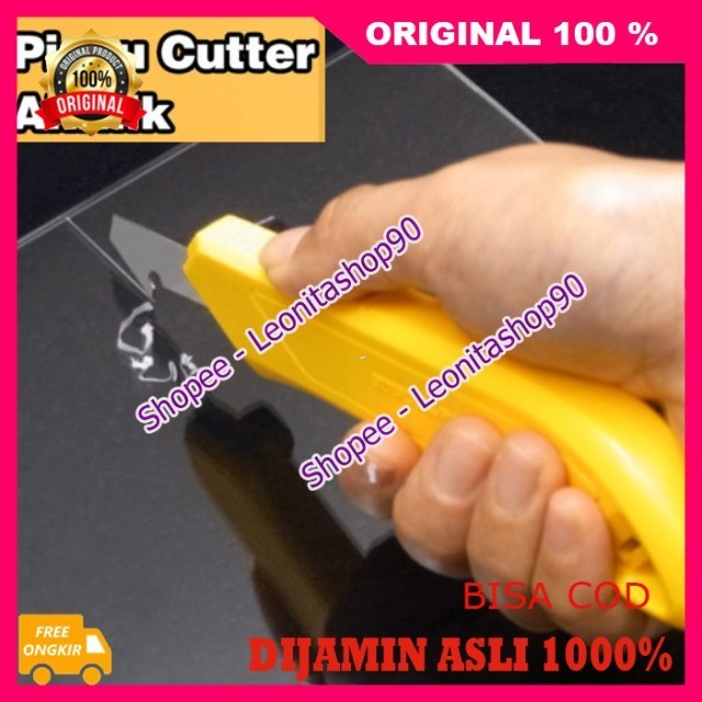 

BELI 1 GRATIS 1 Acrylic Cutter Pisau Cutter Akrilik Alat Pemotong Akrilik HPL PVC Dengan Mudah Dan Rapi 100% ASLI ORI