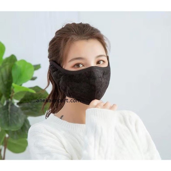 Earmuff Masker Wajah Musim Dingin, Penutup Telinga Musim Dingin Winter