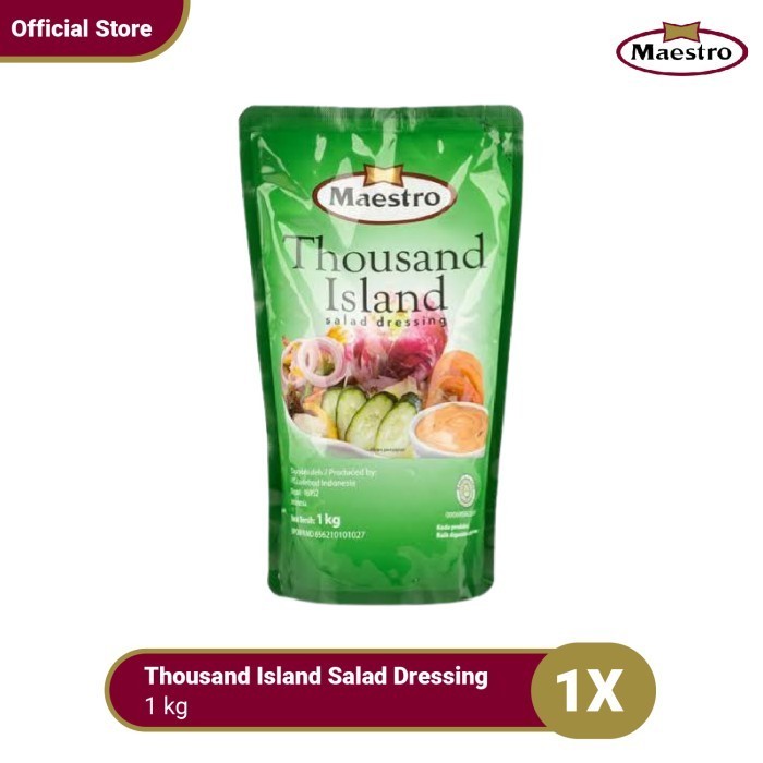 

Maestro Thousand Island Salad Dressing Pouch 1 kg