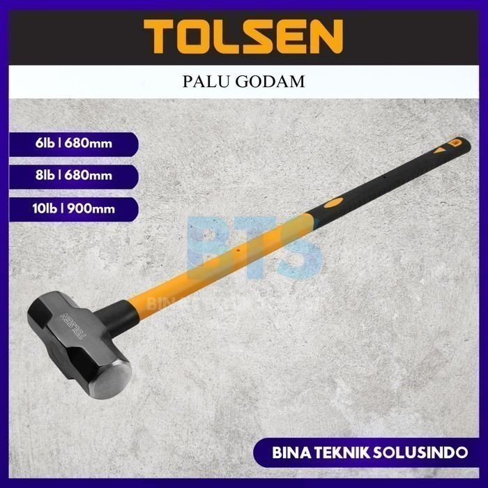 TOLSEN Palu Godam 6 8 10 LB Palu Bodem Palu Batu / Sledge Hammer