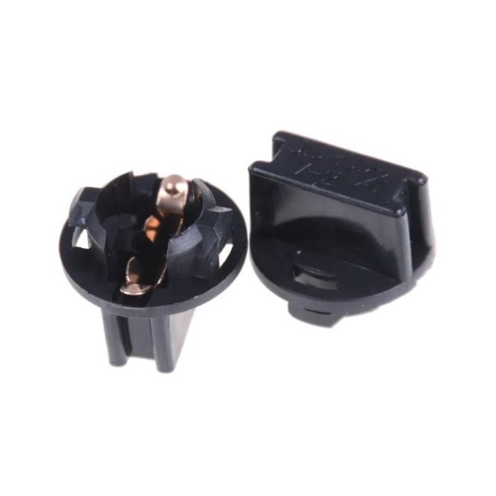 soket lampu fiting dop T5 + dop dasboard soket instrumen panel mobil