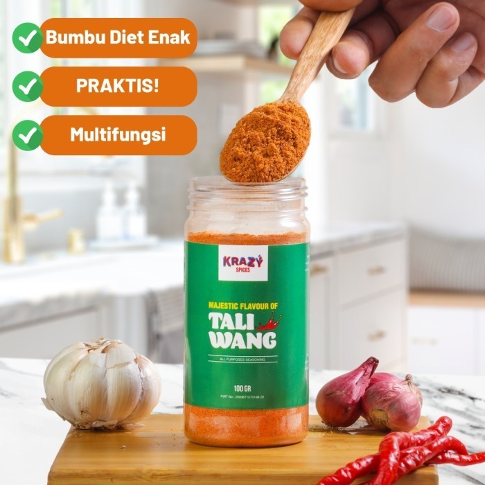 

[Bumbu Instan] Krazy Spices Bumbu Marinasi Diet Dry Rub - Taliwang