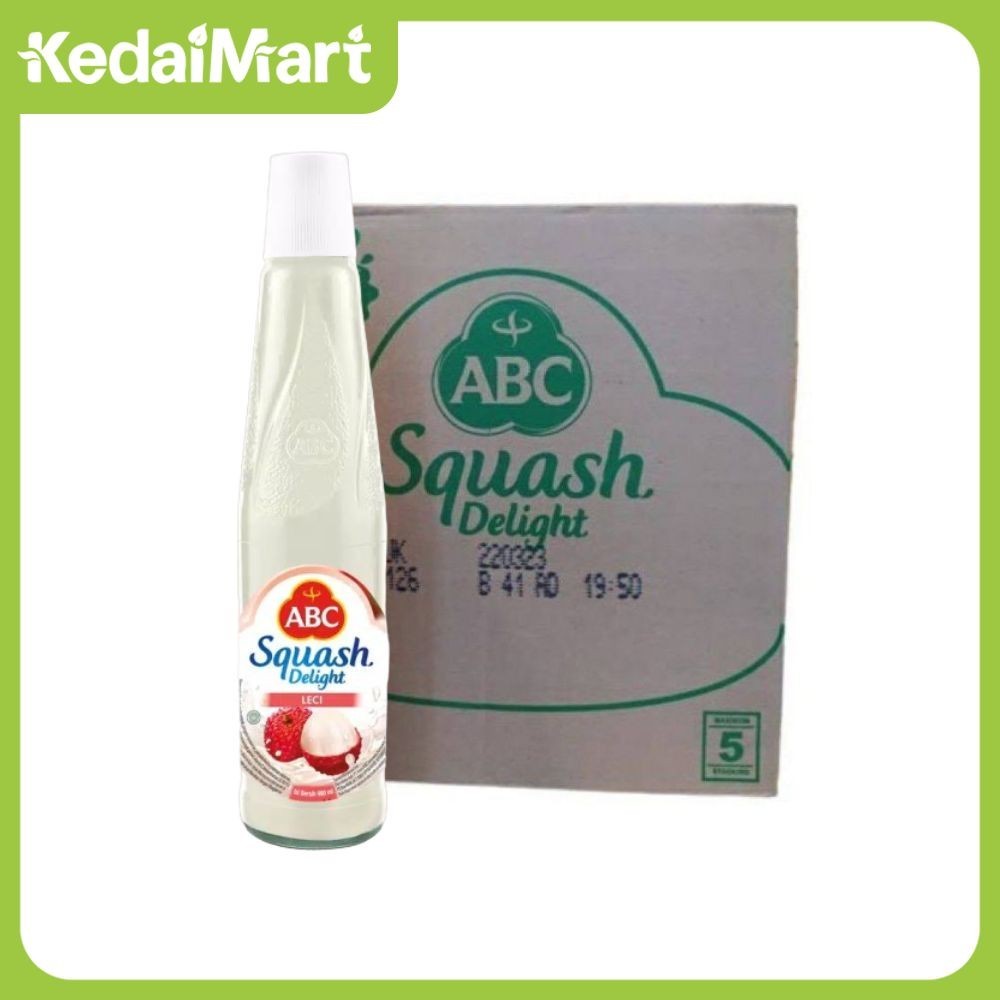

ABC Squash Lychee 460 ml Dus Isi 12