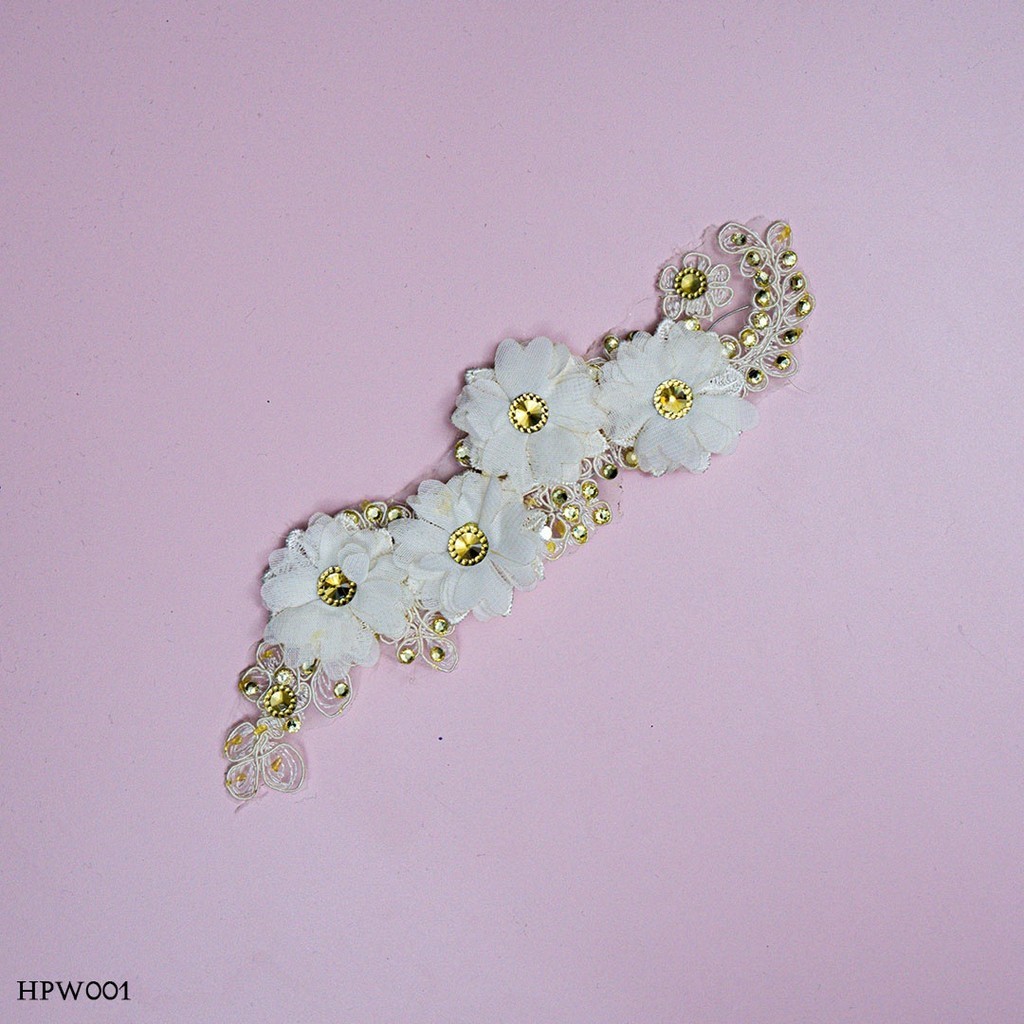 Hairpiece Wedding Wanita Pengantin Aksesoris Rambut Hpw001
