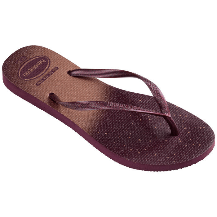 PROMO!! Havaianas 5143 Slim Gloss - Purple Soil - Sandal Wanita - 39/40