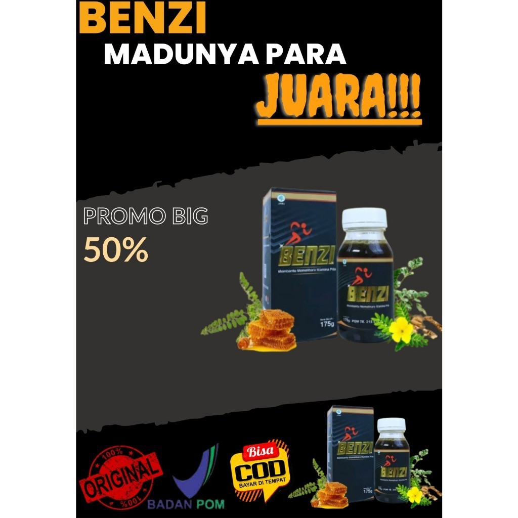 

TERLARIS & TERBUKTI MADU BENZI ORIGINAL 100% READY STOCK