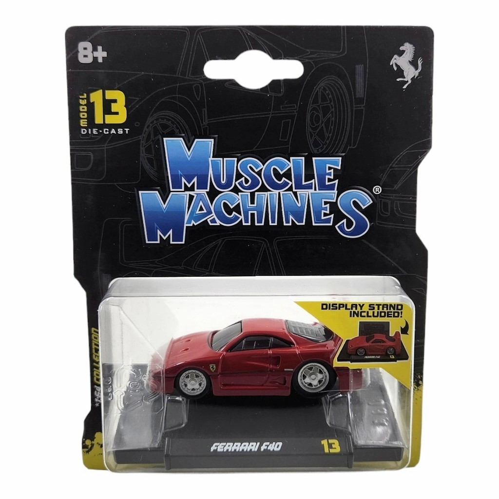 Muscle Machines Ferrari F40 Merah